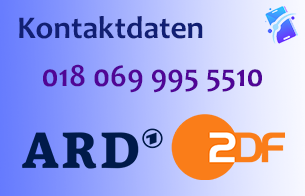 telefonnummer ard zdf