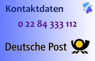 telefonnummer deutsche post