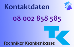 telefonnummer techniker krankenkasse